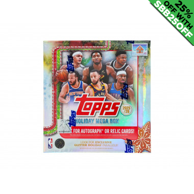 2025-26 Topps Holiday Basketball MEGA Box (Choose Team - 5-box Break #2) Basketball